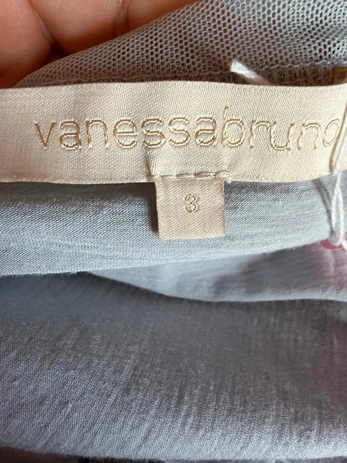 T-shirt Vanessa Bruno manga curta tamanho 3 limpo – photo 6